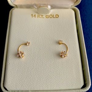 14 KT. Gold Stud Earrings